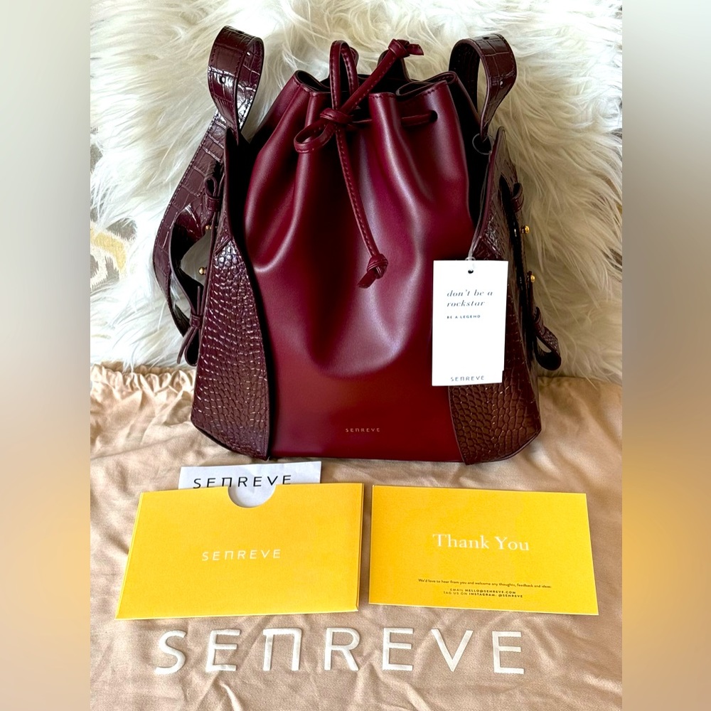 🔥 NWT Senreve Fiore Bucket Bag